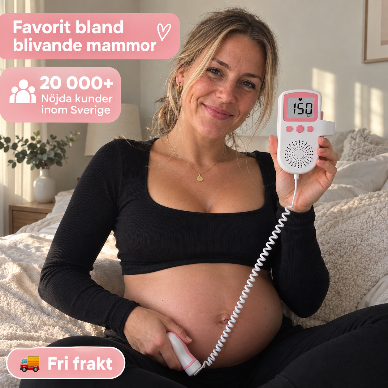 BabyEko - Hör de första hjärtslagen, hemma i lugn och ro.